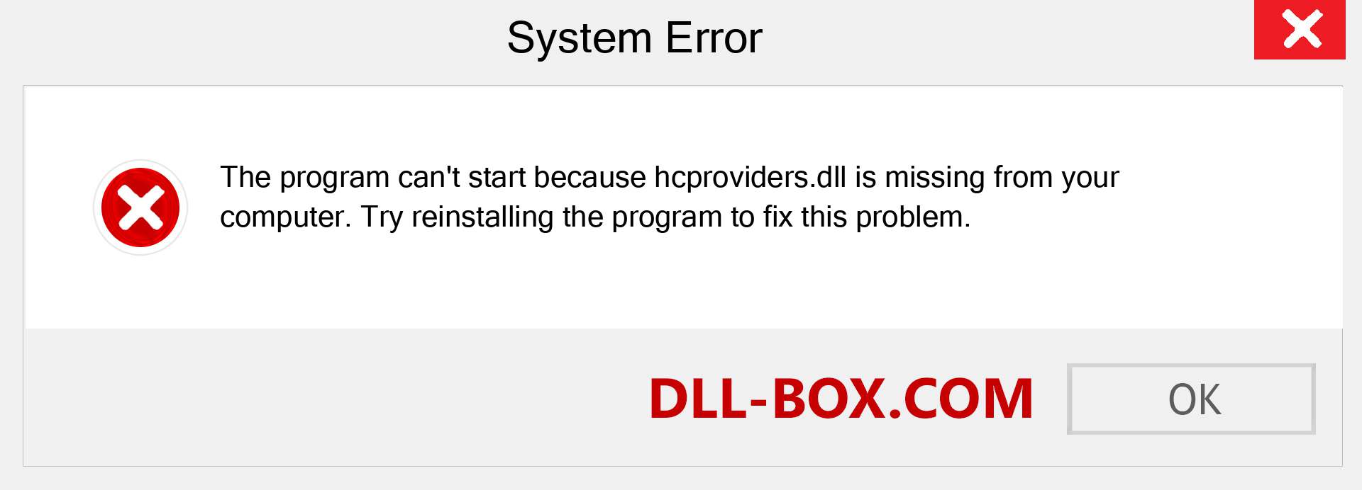  hcproviders.dll file is missing?. Download for Windows 7, 8, 10 - Fix  hcproviders dll Missing Error on Windows, photos, images